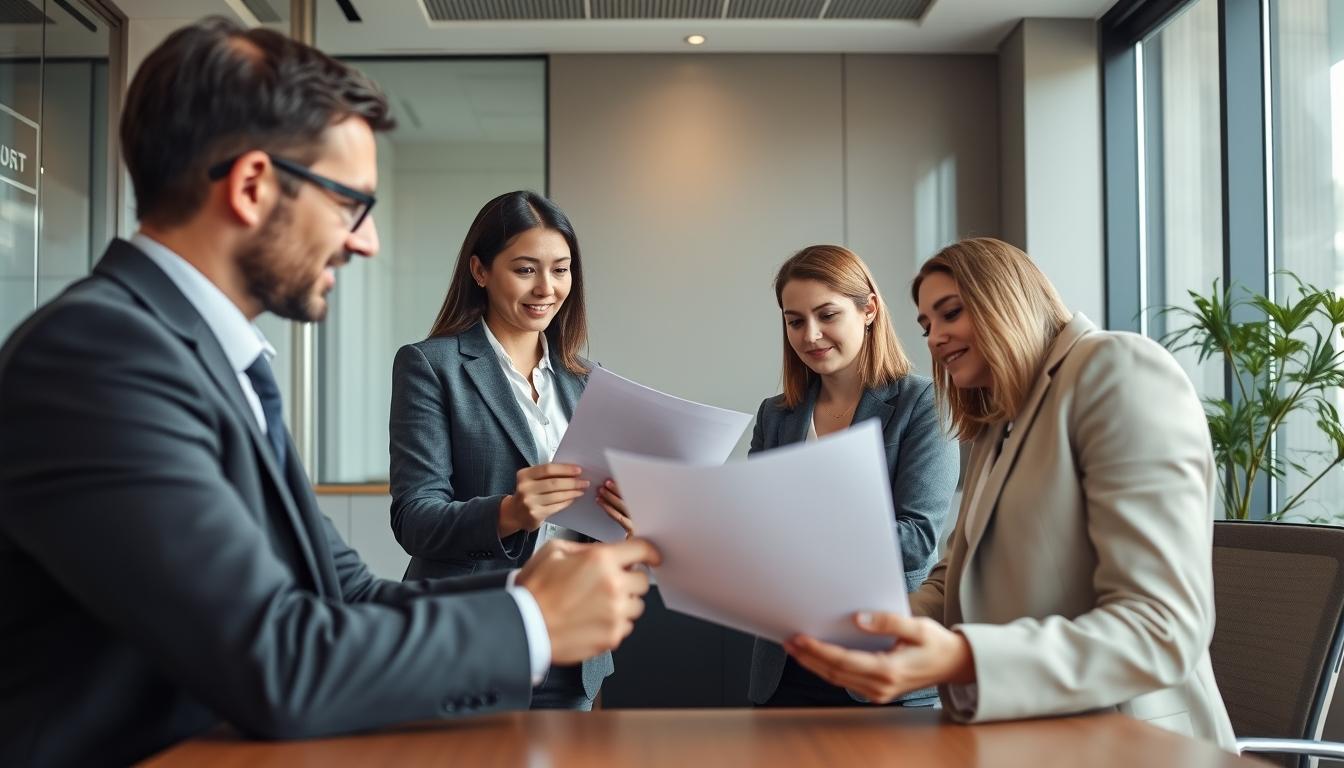 Review of senior legal documents